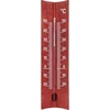 Termometro da interno in legno (-20 a +50 °C), colore mogano, 15 cm ['termometro da interno', ' termometro da ambiente', ' termometro per interni', ' termometro domestico', ' termometro', ' termometro da interno in legno', ' termometro con scala ben leggibile', ' termometro con capillare rinforzato']