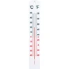 Termometro universale bianco (-40°C a +50°C) 40 cm ['termometro', ' termometro universale', ' termometro in plastica', ' termometro con scala ben leggibile', ' termometro a doppia scala', ' termometro per ambienti ad alta umidità']