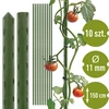 Tutori da giardino Bioogród – acciaio rivestito, 1,5 m, Ø 11 mm, 10 pz. - 3 