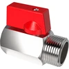 Valvola a sfera per decantatori - 1/2 - 1 pz. ['accessori per distillatore', ' componente per impianto di distillazione', ' per decantatori', ' valvola con leva', ' componente del decantatore', ' distillatore modulare']