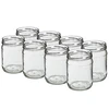 Vasetti TO 500 ml fi 82/6 - 8 pz. ['vasetti', ' vasetti piccoli', ' vasetto', ' vasetto di vetro', ' vasetti di vetro', ' vasetti per conserve', ' vasetto per sottovuoto', ' vasetti per sterilizzazione', ' vasetti per spezie', ' vasetto per marmellata', ' vasetto per confetture', ' vasetto per miele', ' vasettino per miele']