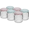 Vasetto TO 106 ml con tappo colorato Ø 53 - 6 pz. ['barattoli', ' vasetti piccoli', ' vasettino', ' barattolo di vetro', ' barattoli di vetro', ' barattolo con tappo a vite', ' barattoli per conserve', ' barattolo per conserve', ' barattolo per la pastorizzazione', ' barattoli per la pastorizzazione', ' barattoli per spezie', ' barattolo per marmellata', ' barattolo per confetture', ' barattolo per miele', ' vasettino per miele']