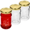 Vasetto TO 300 ml con stampa di frutti misti e tappo Ø66/4 - 3 pezzi ['vasetti con stampa', ' vasetti decorativi', ' vasetti con coperchi', ' vasetti per conserve', ' vasetti eleganti', ' vasetti per confetture', ' vasetto con stampa', ' vasetto con grafica', ' vasetti per conserve fatte in casa', ' vasetti da dispensa', ' vasetto TO', ' vasetto twist-off']