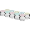 Vasetto twist-off 30 ml con tappo colorato fi 43 - 10 pezzi ['barattoli', ' piccoli barattoli', ' vasetto', ' barattolo di vetro', ' barattoli di vetro', ' barattolo con tappo', ' barattoli per conserve', ' barattolo per conserve', ' barattoli per sottovuoto', ' barattoli per spezie', ' vasetto per marmellata', ' vasetto per confetture', ' vasetto per miele', ' barattolino per miele']