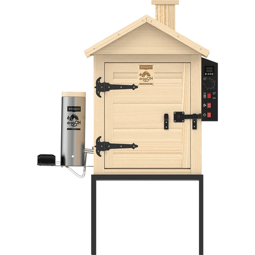 Affumicatoio 115 L dragON Wood 60E in legno, con modulo riscaldante elettrico e centralina di controllo - 3