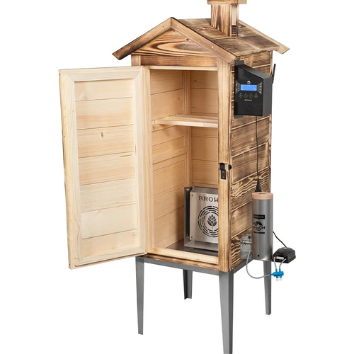 Affumicatoio con Wi‑Fi, 200 L - dragON WOOD 100IQ con modulo riscaldante elettrico e centralina, a legna - 2