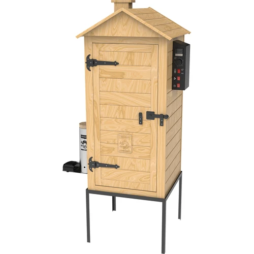 Affumicatore 200 L dragON Larch E21 - in larice, con modulo riscaldante elettrico e centralina di controllo - 2