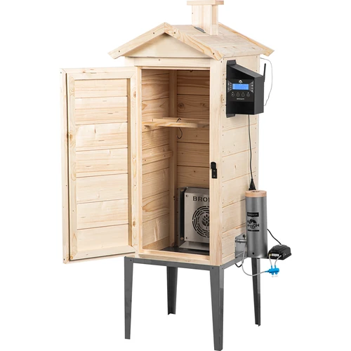 Affumicatore con Wi‑Fi, 200 L – dragON WOOD 100IQ con modulo riscaldante elettrico e controller - 2