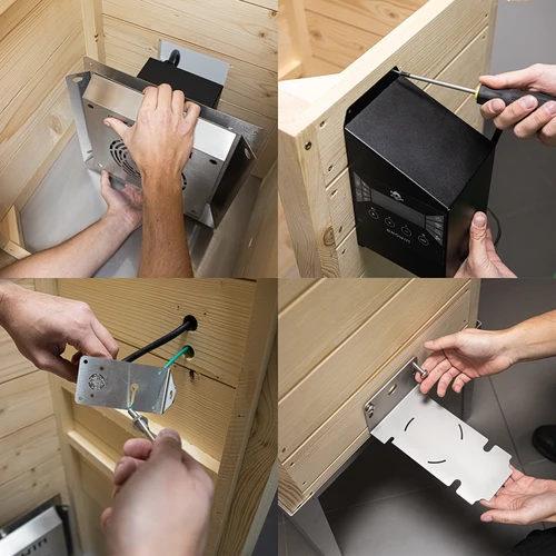 Affumicatore con Wi‑Fi, 200 L – dragON WOOD 100IQ con modulo riscaldante elettrico e controller - 14