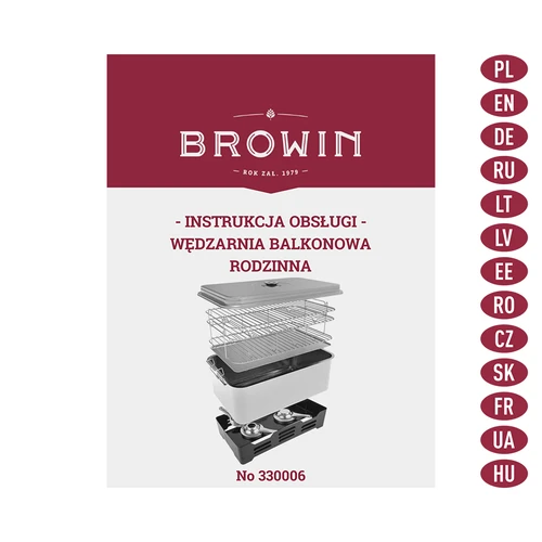 Affumicatore da balcone - Formato famiglia - 8