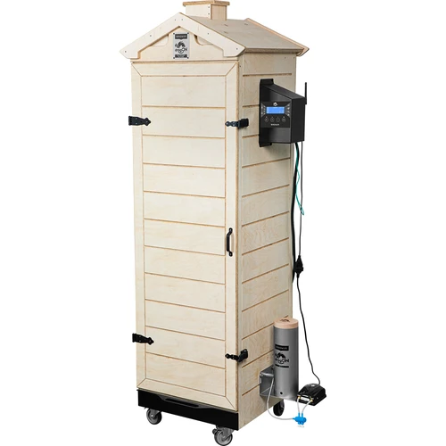 Affumicatoio dragON PLYWOOD NATURE – senza telaio, modulare, con controller Wi‑Fi, 320L - 2