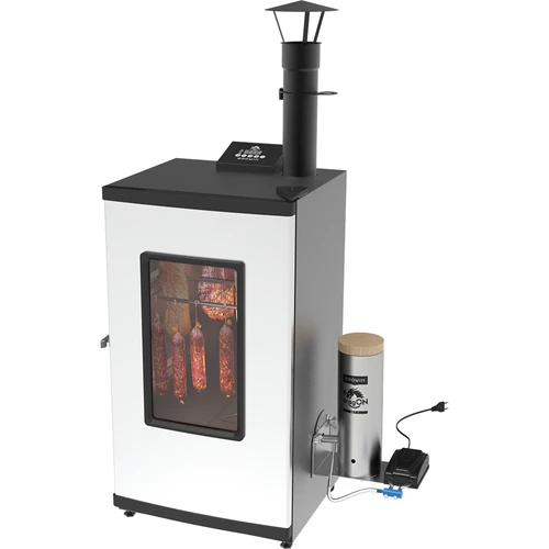 Affumicatore elettrico - dragON con generatore di fumo, digitale 65 L - 4
