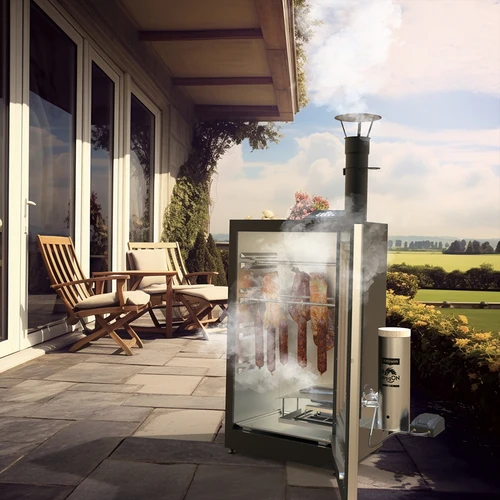 Affumicatore elettrico - dragON con generatore di fumo, digitale 65 L - 31