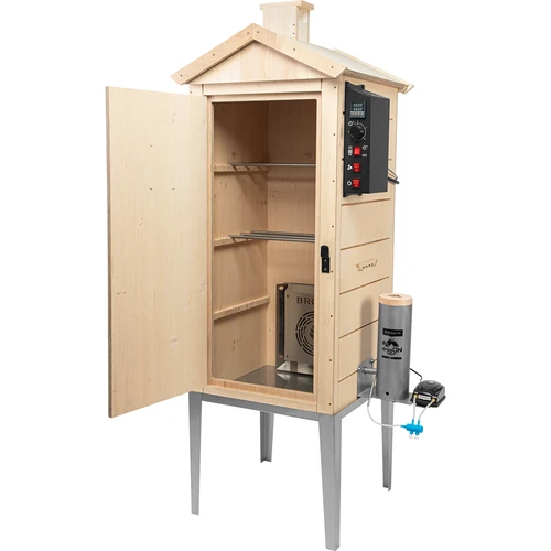 Affumicatore elettrico dragON PLYWOOD NATURE 100E con modulo riscaldante e centralina di controllo - 3