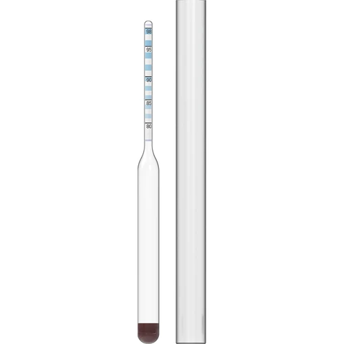 Alcolometro in vetro di precisione