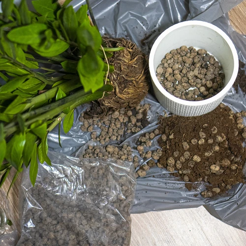 Argilla espansa per piante in vaso, giardinaggio e terrari in vetro 10–20 mm, 4 L - 10