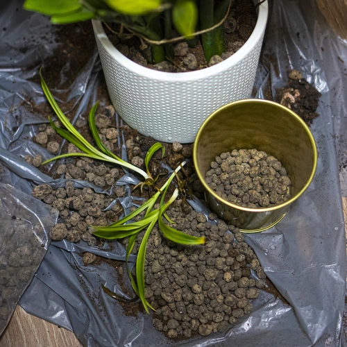 Argilla espansa per piante in vaso, giardinaggio e terrari in vetro, 4-10 mm, 1 L - 9