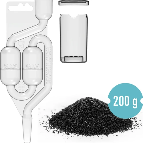 Assorbitore di odori per fermentazione con gorgogliatore Maxi e carbone attivo - 2