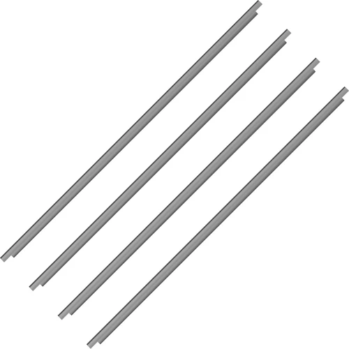Barre in acciaio per affumicatore elettrico dragON 330275, 4 pz.