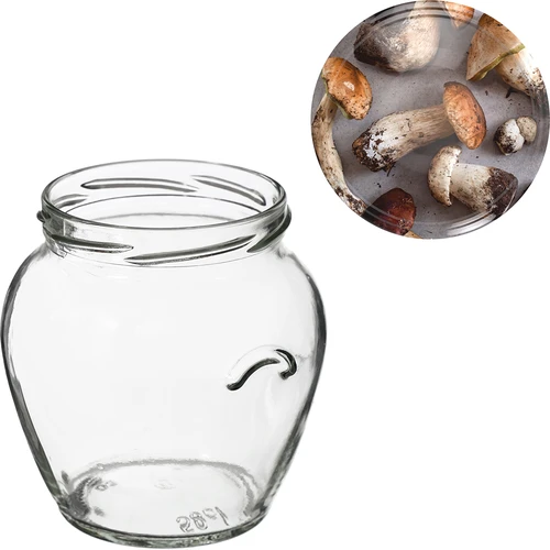 Barattolo Amfora 580 ml con capsula twist-off colorata Ø82 – confezione da 6 pz. - 13