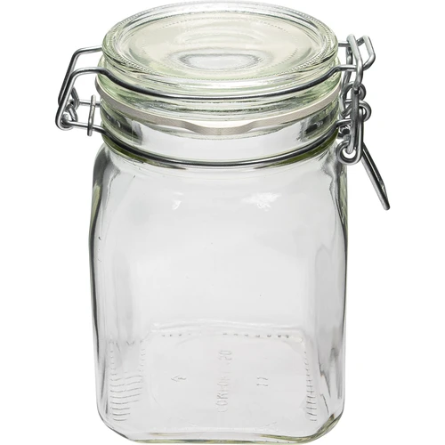 Barattolo Comfort 750 ml quadrato con chiusura ermetica - 2