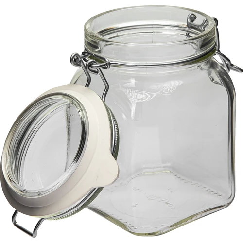 Barattolo Comfort 750 ml quadrato con chiusura ermetica - 3