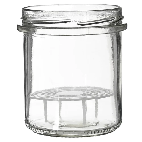 Barattolo da 350 ml con coperchio e pressino - 6 pezzi - 5