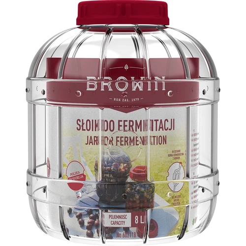 Barattolo infrangibile e multifunzionale per la fermentazione, 8 L - 2
