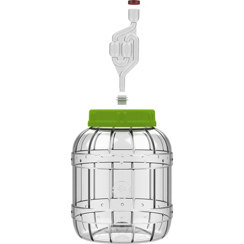 Barattolo infrangibile per la fermentazione, 3 L - 4