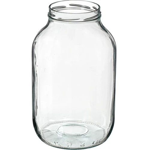Barattolo TO 4 L con coperchio in plastica + pinze Ø 100 - 2