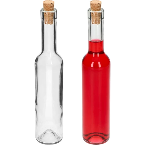 Bottiglia BELISSIMO 250 ml, con tappo in sughero naturale, 1 pz. - 2