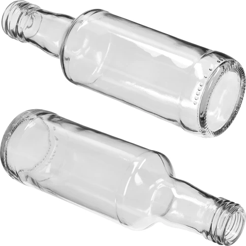 Bottiglia classica per liquori 200 ml, con tappo a vite dorato Ø 28, 1 pz. - 4