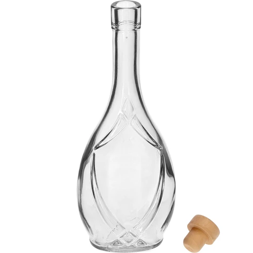 Bottiglia decorativa ICONA 500 ml, con tappo a fungo, 1 pz. - 2
