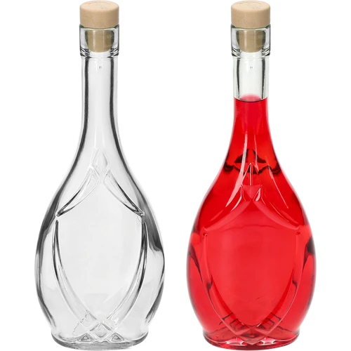 Bottiglia decorativa ICONA 500 ml, con tappo a fungo, 1 pz. - 3