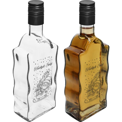 Bottiglia Klasztorna 500 ml con tappo, stampa 'Babbo Natale', 1 pz. - 3