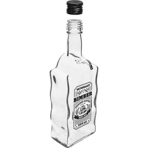 Bottiglia Klasztorna 500 ml con tappo a vite, stampa “Bimber”, 1 pz. - 4