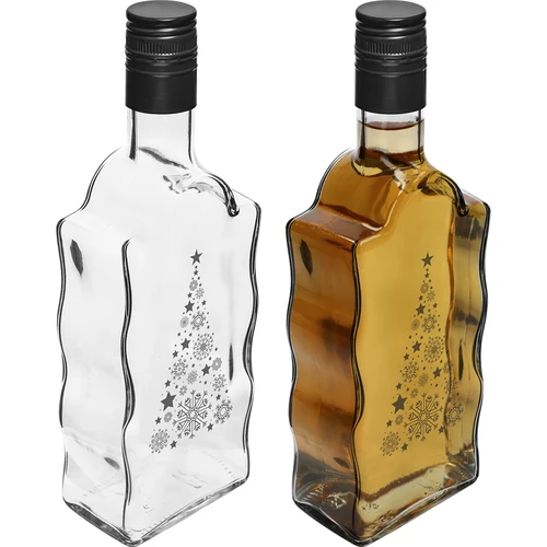 Bottiglia Klasztorna 500 ml con tappo, stampa "Albero di Natale", 1 pz. - 3