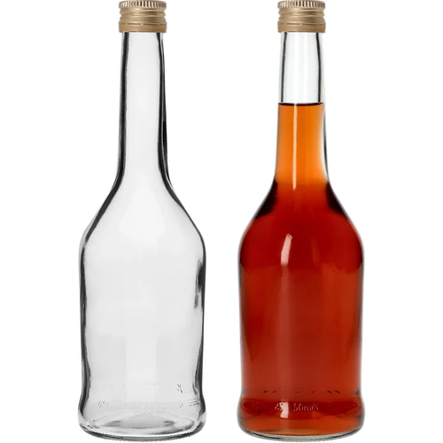Bottiglia Napoleon 500 ml con tappo a vite Ø 28 mm, 6 pezzi - 4