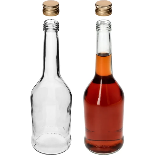 Bottiglia Napoleon 500 ml con tappo a vite Ø 28 mm, 6 pezzi - 5