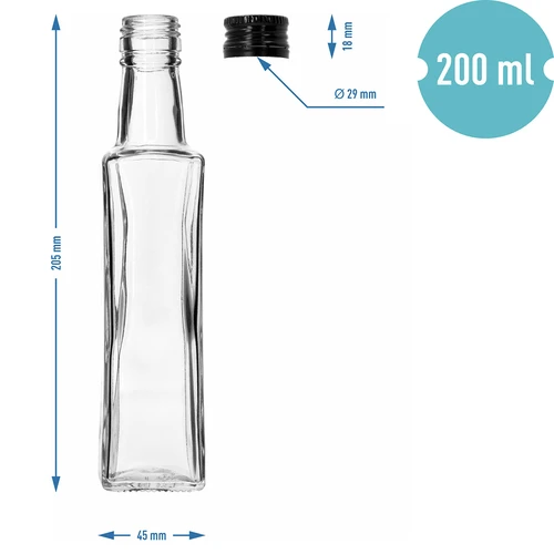 Bottiglia Olimp 200 ml con tappo, 1 pezzo - 8