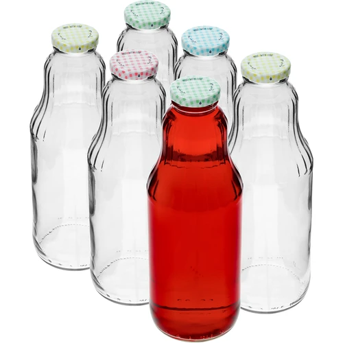 Bottiglia per succo 1 L con tappo twist-off - fi 43 - 2