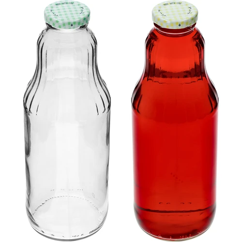 Bottiglia per succo 1 L con tappo twist-off - fi 43 - 6