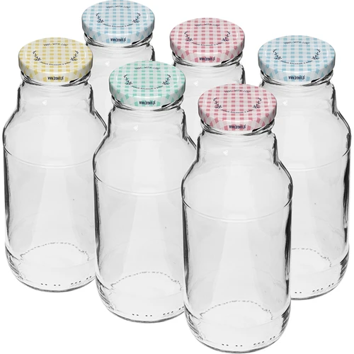 Bottiglia per succo 330 ml con tappo Twist-Off Ø 43 mm - 6 pz.