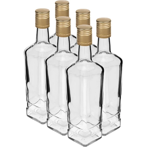 Bottiglia Pryncypalna 500 ml con tappo, 6 pezzi