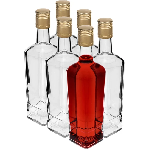 Bottiglia Pryncypalna 500 ml con tappo, 6 pezzi - 2