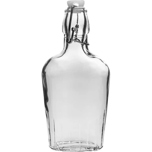 Bottiglia tipo fiaschetta 250 ml con chiusura ermetica