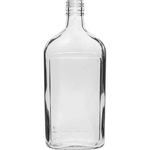 Bottiglia tipo fiaschetta 500 ml con tappo a vite, 6 pz. - 3