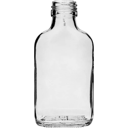 Bottiglia tipo fiaschetta per liquori 100 ml - 10 pezzi - 2