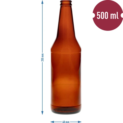 Bottiglie per birra 500 ml - confezione da 8 - 4