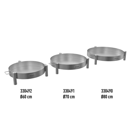 Braciere da giardino ø 80 cm saldato - 11
